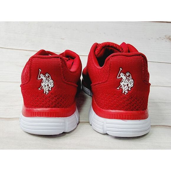 U.S. Polo Assn. Mesh Red Running Women's Shoe Size 6 - Picture 4 of 16